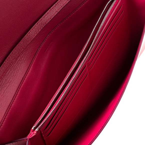CÉLINE Folded Clutch - Berry - Picture 9 of 12